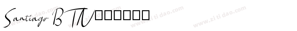 Santiago BTN字体转换